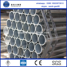 High quality galvanized steel pipe size